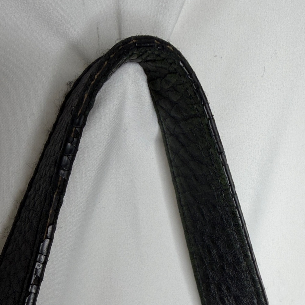 Cole Haan Elegant Black Leather Hobo Bag - Picture 4 of 9